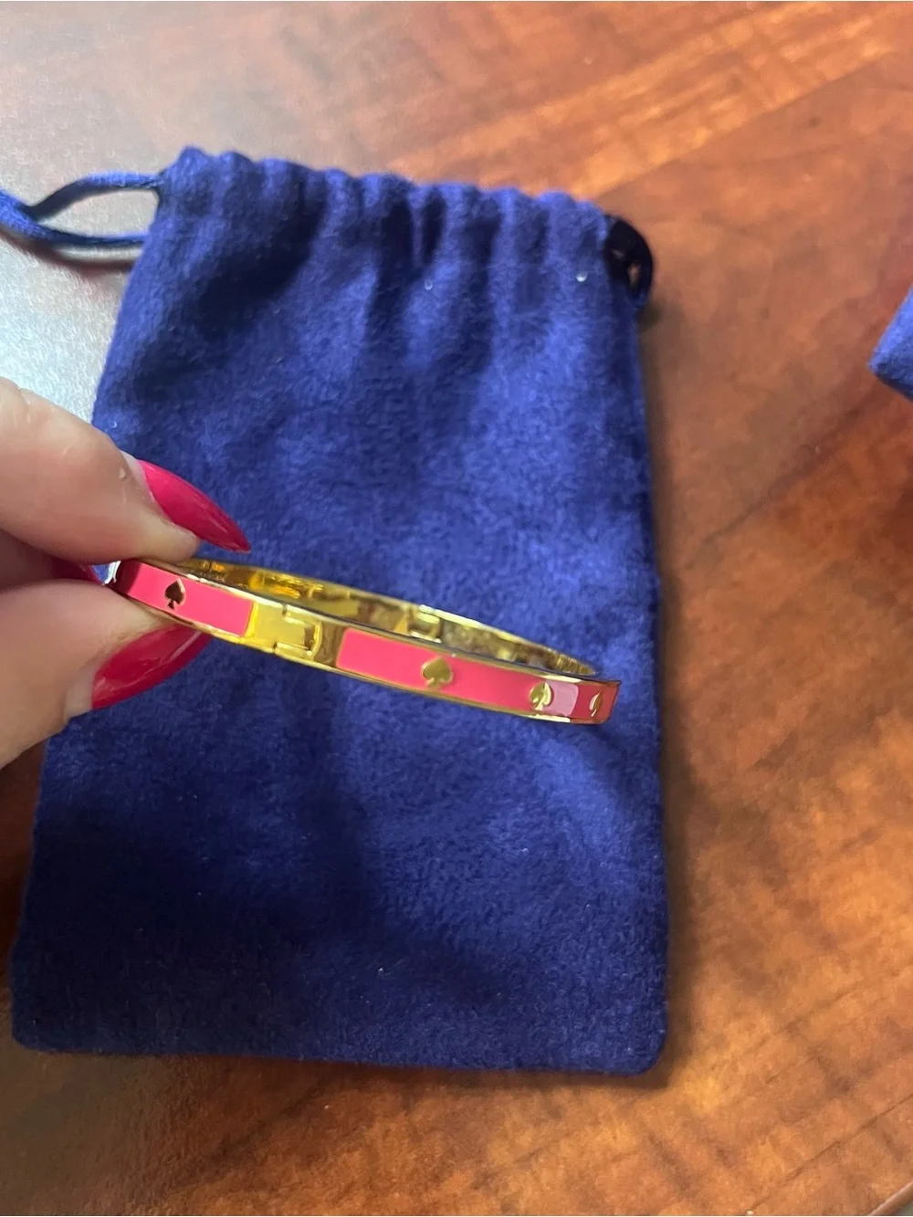 kate spade pink bracelet